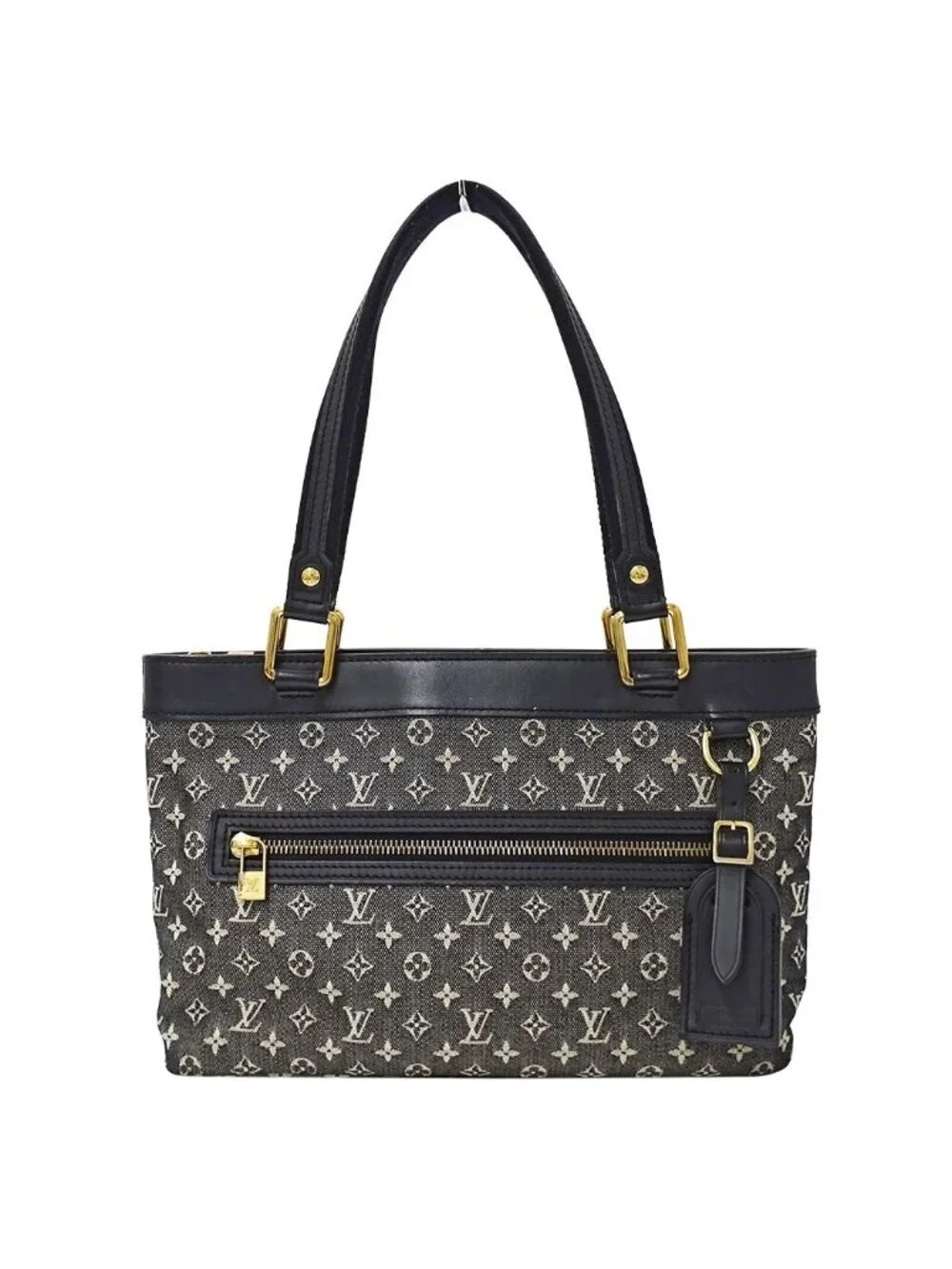 Louis Vuitton Bag Monogram Mini Handbag Lucille PM Noir Black